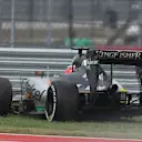 Race retiree Nico Hulkenberg (GER) Force India VJM08 at Formula One World Championship, Rd16, United States  Grand Prix, Race, Austin, Texas, USA, Sunday 25 October 2015. © Sutton Motorsport Images