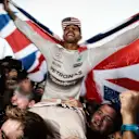 Race winner and new World Champion Lewis Hamilton (GBR) Mercedes AMG F1 celebrates at Formula One World Championship, Rd16, United States  Grand Prix, Race, Austin, Texas, USA, Sunday 25 October 2015. © Sutton Motorsport Images