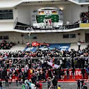 Podium celebrations at Formula One World Championship, Rd16, United States  Grand Prix, Race, Austin, Texas, USA, Sunday 25 October 2015. © Sutton Motorsport Images
