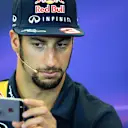Daniel Ricciardo (AUS) Red Bull Racing in the Press Conference at Formula One World Championship, Rd16, United States  Grand Prix, Preparations, Austin, Texas, USA, Thursday 22 October 2015. © Sutton Motorsport Images