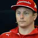 Kimi Raikkonen (FIN) Ferrari in the Press Conference at Formula One World Championship, Rd16, United States  Grand Prix, Preparations, Austin, Texas, USA, Thursday 22 October 2015. © Sutton Motorsport Images