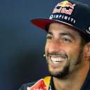 Daniel Ricciardo (AUS) Red Bull Racing in the Press Conference at Formula One World Championship, Rd16, United States  Grand Prix, Preparations, Austin, Texas, USA, Thursday 22 October 2015. © Sutton Motorsport Images