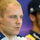 Valtteri Bottas (FIN) Williams in the press conference at Formula One World Championship, Rd16, United States  Grand Prix, Preparations, Austin, Texas, USA, Thursday 22 October 2015. © Sutton Motorsport Images