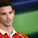 Alexander Rossi (USA) Marussia in the press conference at Formula One World Championship, Rd16, United States  Grand Prix, Preparations, Austin, Texas, USA, Thursday 22 October 2015. © Sutton Motorsport Images
