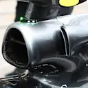 Mercedes AMG F1 W06 airbox detail at Formula One World Championship, Rd16, United States  Grand Prix, Preparations, Austin, Texas, USA, Thursday 22 October 2015. © Sutton Motorsport Images