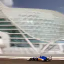 Felipe Nasr (BRA) Sauber C35 at Formula One World Championship, Rd21, Abu Dhabi Grand Prix, Practice, Yas Marina Circuit, Abu Dhabi, UAE, Friday 25 November 2016. © Sutton Images