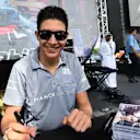 Esteban Ocon (FRA) Manor Racing at the autograph session at Formula One World Championship, Rd21, Abu Dhabi Grand Prix, Practice, Yas Marina Circuit, Abu Dhabi, UAE, Friday 25 November 2016. © Sutton Images