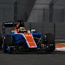 Pascal Wehrlein (GER) Manor Racing MRT05 at Formula One World Championship, Rd21, Abu Dhabi Grand Prix, Practice, Yas Marina Circuit, Abu Dhabi, UAE, Friday 25 November 2016. © Sutton Images