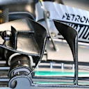Mercedes-Benz F1 W07 Hybrid front wing detail at Formula One World Championship, Rd21, Abu Dhabi Grand Prix, Practice, Yas Marina Circuit, Abu Dhabi, UAE, Friday 25 November 2016. © Sutton Images
