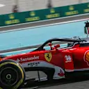 Sebastian Vettel (GER) Ferrari SF16-H with halo at Formula One World Championship, Rd21, Abu Dhabi Grand Prix, Practice, Yas Marina Circuit, Abu Dhabi, UAE, Friday 25 November 2016. © Sutton Images
