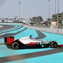 Romain Grosjean (FRA) Haas VF-16 runs wide in FP1 at Formula One World Championship, Rd21, Abu Dhabi Grand Prix, Practice, Yas Marina Circuit, Abu Dhabi, UAE, Friday 25 November 2016. © Sutton Images