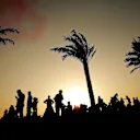 Fans at sunset at Formula One World Championship, Rd21, Abu Dhabi Grand Prix, Qualifying, Yas Marina Circuit, Abu Dhabi, UAE, Saturday 26 November 2016. © Sutton Images