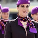 Grid girls at Formula One World Championship, Rd21, Abu Dhabi Grand Prix, Qualifying, Yas Marina Circuit, Abu Dhabi, UAE, Saturday 26 November 2016. © Sutton Images