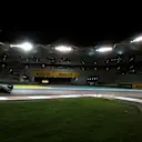 Lewis Hamilton (GBR) Mercedes-Benz F1 W07 Hybrid and Nico Rosberg (GER) Mercedes-Benz F1 W07 Hybrid at Formula One World Championship, Rd21, Abu Dhabi Grand Prix, Race, Yas Marina Circuit, Abu Dhabi, UAE, Sunday 27 November 2016. © Sutton Images