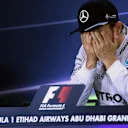World Champion Nico Rosberg (GER) Mercedes AMG F1 in the Press Conference at Formula One World Championship, Rd21, Abu Dhabi Grand Prix, Race, Yas Marina Circuit, Abu Dhabi, UAE, Sunday 27 November 2016. © Sutton Images