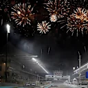 The car of World Champion Nico Rosberg (GER) Mercedes-Benz F1 W07 Hybrid and fireworks at Formula One World Championship, Rd21, Abu Dhabi Grand Prix, Race, Yas Marina Circuit, Abu Dhabi, UAE, Sunday 27 November 2016. © Sutton Images