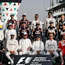 Drivers on the grid for the group photo at Formula One World Championship, Rd21, Abu Dhabi Grand Prix, Race, Yas Marina Circuit, Abu Dhabi, UAE, Sunday 27 November 2016. © Sutton Images