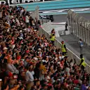 Fans at Formula One World Championship, Rd21, Abu Dhabi Grand Prix, Race, Yas Marina Circuit, Abu Dhabi, UAE, Sunday 27 November 2016. © Sutton Images