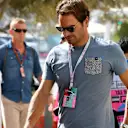 Roger Federer (SUI) Tennis Player at Formula One World Championship, Rd21, Abu Dhabi Grand Prix, Race, Yas Marina Circuit, Abu Dhabi, UAE, Sunday 27 November 2016. © Sutton Images