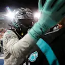 World Champion Nico Rosberg (GER) Mercedes AMG F1 celebrates in parc ferme at Formula One World Championship, Rd21, Abu Dhabi Grand Prix, Race, Yas Marina Circuit, Abu Dhabi, UAE, Sunday 27 November 2016. © Sutton Images
