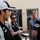 Sergio Perez (MEX) Force India talks with the media at Formula One World Championship, Rd21, Abu Dhabi Grand Prix, Preparations, Yas Marina Circuit, Abu Dhabi, UAE, Thursday 24 November 2016. © Sutton Images