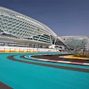 Track view at Formula One World Championship, Rd21, Abu Dhabi Grand Prix, Preparations, Yas Marina Circuit, Abu Dhabi, UAE, Thursday 24 November 2016. © Sutton Images