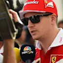 Kimi Raikkonen (FIN) Ferrari talks with the media at Formula One World Championship, Rd21, Abu Dhabi Grand Prix, Preparations, Yas Marina Circuit, Abu Dhabi, UAE, Thursday 24 November 2016. © Sutton Images