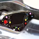 McLaren MP4-31 steering wheel at Formula One World Championship, Rd1, Australian Grand Prix, Qualifying, Albert Park, Melbourne, Australia, Saturday 19 March 2016. © Sutton Motorsport Images