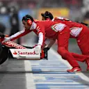 Ferrari mechanics at Formula One World Championship, Rd1, Australian Grand Prix, Qualifying, Albert Park, Melbourne, Australia, Saturday 19 March 2016. © Sutton Motorsport Images