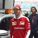 Sebastian Vettel (GER) Ferrari at Formula One World Championship, Rd1, Australian Grand Prix, Qualifying, Albert Park, Melbourne, Australia, Saturday 19 March 2016. © Sutton Motorsport Images