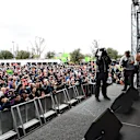 Daniel Ricciardo (AUS) Red Bull Racing on stage at the fan zone at Formula One World Championship, Rd1, Australian Grand Prix, Qualifying, Albert Park, Melbourne, Australia, Saturday 19 March 2016. © Sutton Motorsport Images