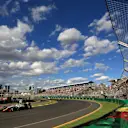 Romain Grosjean (FRA) Haas VF-16 at Formula One World Championship, Rd1, Australian Grand Prix, Race, Albert Park, Melbourne, Australia, Sunday 20 March 2016. © Sutton Motorsport Images