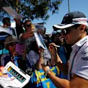 Felipe Massa (BRA) Williams signs autographs for the fans at Formula One World Championship, Rd1, Australian Grand Prix, Race, Albert Park, Melbourne, Australia, Sunday 20 March 2016. © Sutton Motorsport Images