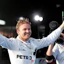 Race winner celebrates in parc ferme at Formula One World Championship, Rd1, Australian Grand Prix, Race, Albert Park, Melbourne, Australia, Sunday 20 March 2016. © Sutton Motorsport Images
