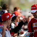 Jean-Eric Vergne (FRA) Ferrari Development Driver signs autographs for the fans at Formula One World Championship, Rd1, Australian Grand Prix, Race, Albert Park, Melbourne, Australia, Sunday 20 March 2016. © Sutton Motorsport Images