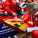 Maurizio Arrivabene (ITA) Ferrari Team Principal signs autographs for the fans at Formula One World Championship, Rd1, Australian Grand Prix, Race, Albert Park, Melbourne, Australia, Sunday 20 March 2016. © Sutton Motorsport Images