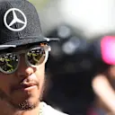 Lewis Hamilton (GBR) Mercedes AMG F1 at Formula One World Championship, Rd1, Australian Grand Prix, Preparations, Albert Park, Melbourne, Australia, Thursday 17 March 2016. © Sutton Motorsport Images