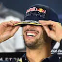 Daniel Ricciardo (AUS) Red Bull Racing in the Press Conference at Formula One World Championship, Rd1, Australian Grand Prix, Preparations, Albert Park, Melbourne, Australia, Thursday 17 March 2016. © 2014