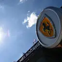 Ferrari logo at Formula One World Championship, Rd1, Australian Grand Prix, Preparations, Albert Park, Melbourne, Australia, Wednesday 16 March 2016. © Sutton Motorsport Images