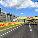 Track view and DHL signage at Formula One World Championship, Rd1, Australian Grand Prix, Preparations, Albert Park, Melbourne, Australia, Wednesday 16 March 2016. © Sutton Motorsport Images
