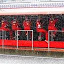 Pitwall gantry during the rain at Formula One World Championship, Rd9, Austrian Grand Prix, Practice, Spielberg, Austria, Friday 1 July 2016. © Sutton Images