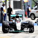 Lewis Hamilton (GBR) Mercedes-Benz F1 W07 Hybrid at Formula One World Championship, Rd9, Austrian Grand Prix, Practice, Spielberg, Austria, Friday 1 July 2016. © Sutton Images