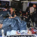 The crashed car of Max Verstappen (NED) Red Bull Racing RB12 in FP1 at Formula One World Championship, Rd9, Austrian Grand Prix, Practice, Spielberg, Austria, Friday 1 July 2016. © Sutton Images
