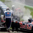 Daniil Kvyat (RUS) Scuderia Toro Rosso STR11 crashed in Q1 at Formula One World Championship, Rd9, Austrian Grand Prix, Qualifying, Spielberg, Austria, Saturday 2 July 2016. © Sutton Images