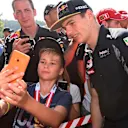 Max Verstappen (NED) Red Bull Racing fans selfie at Formula One World Championship, Rd9, Austrian Grand Prix, Qualifying, Spielberg, Austria, Saturday 2 July 2016. © Sutton Images