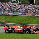 Daniel Ricciardo (AUS) Red Bull Racing RB12 and Max Verstappen (NED) Red Bull Racing RB12 at Formula One World Championship, Rd9, Austrian Grand Prix, Qualifying, Spielberg, Austria, Saturday 2 July 2016. © Sutton Images