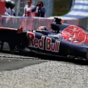 Daniil Kvyat (RUS) Scuderia Toro Rosso STR11 crashes in Q1 at Formula One World Championship, Rd9, Austrian Grand Prix, Qualifying, Spielberg, Austria, Saturday 2 July 2016. © Sutton Images