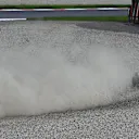Romain Grosjean (FRA) Haas VF-16 goes through the gravel in Q2 at Formula One World Championship, Rd9, Austrian Grand Prix, Qualifying, Spielberg, Austria, Saturday 2 July 2016. © Sutton Images