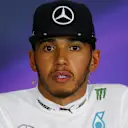 Lewis Hamilton (GBR) Mercedes AMG F1 in the Press Conference at Formula One World Championship, Rd9, Austrian Grand Prix, Race, Spielberg, Austria, Sunday 3 July 2016. © Sutton Images