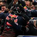 Max Verstappen (NED) Red Bull Racing celebrates in parc ferme at Formula One World Championship, Rd9, Austrian Grand Prix, Race, Spielberg, Austria, Sunday 3 July 2016. © Sutton Images